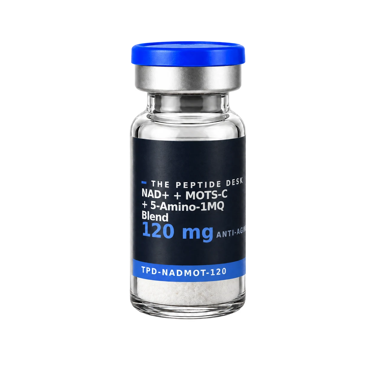 NAD+ + MOTS-C + 5-Amino-1MQ Blend, product photo
