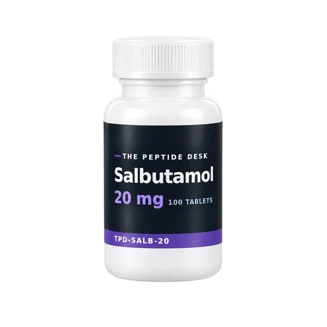 Salbutamol, lab analysis 20mg*100tabs