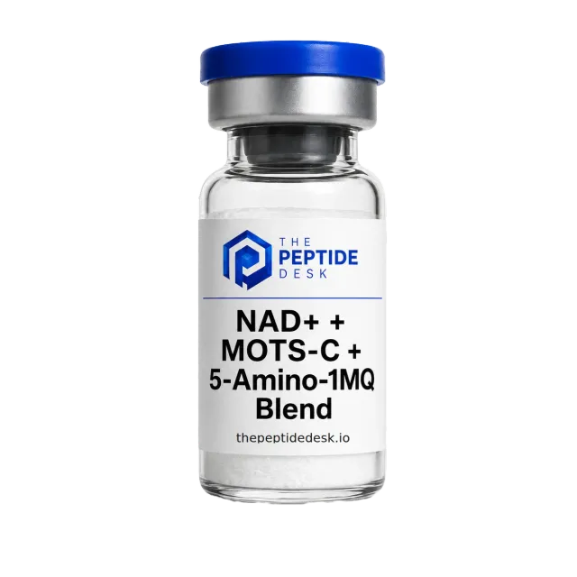 NAD+ + MOTS-C + 5-Amino-1MQ Blend, Laboranalyse 120mg